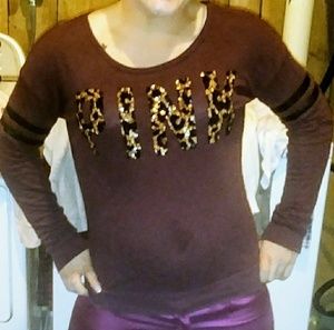 Victorias Secret Pink Sequin Top